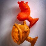 pupazzetti in plastica