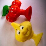 pupazzetti in plastica