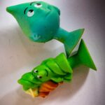 pupazzetti in plastica