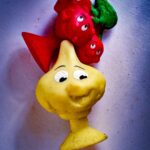 pupazzetti in plastica