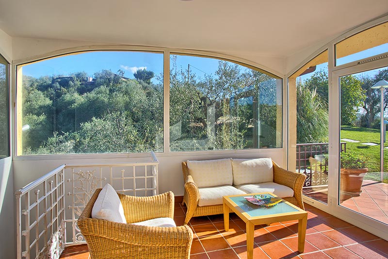 Servizi fotografici immobiliari - villa, entroterra - Liguria